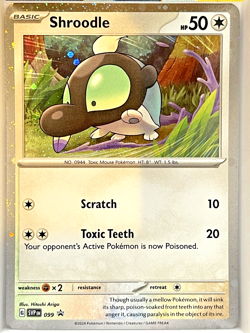 Shroodle Pokemon (Cosmos Holo) Promo SVP 099 Crisp NM/M - Image 1