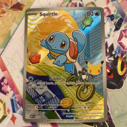 Pokemon TCG Squirtle 039 English Black Star Holo Promo MEP 2026 30th Anniversary - Image 1