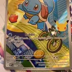 Pokemon TCG Squirtle 039 English Black Star Holo Promo MEP 2026 30th Anniversary - Image 2