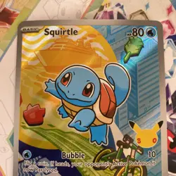Pokemon TCG Squirtle 039 English Black Star Holo Promo MEP 2026 30th Anniversary - Image 3