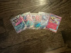 Pokemon Card Lot Night Wanderer Ex And Ace Spec - Image 1