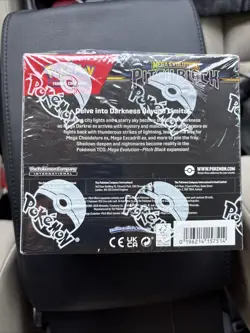 Pokemon Mega Evolution Pitch Black Booster Box Factory Sealed Ready To Ship - Image 2