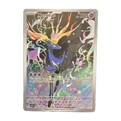 Chaos Rising Pokemon TCG Crown Zenith Xerneas 091/086 Full Art Holo Rare 2026 - Image 1
