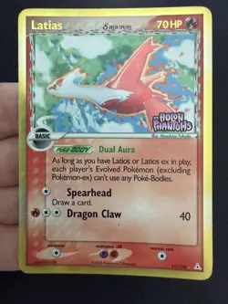 Pokemon TCG Latias Delta Species 11/110 EX Holon Phantoms Reverse Holo - MP - Image 1