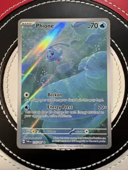 Pokemon TCG Phione Full Illustration Rare Card 175/167 Twilight Masquerade - Image 1