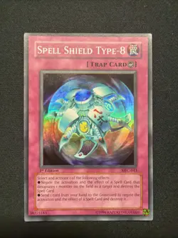 YuGiOh - 1st Edition Spell Shield Type-8 [MFC - MFC-043] - Super Rare/NM - Image 1