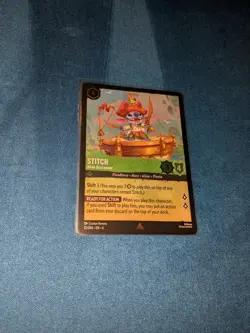 Disney Lorcana Stitch Alien Buccaneer 72/204 EN 6 FOIL NM - Image 1
