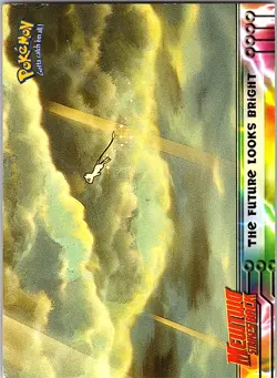 The Future Looks Bright [Mew] 1999 Topps Pokemon Card Non Holo Vintage - Lp/Mp - Image 1