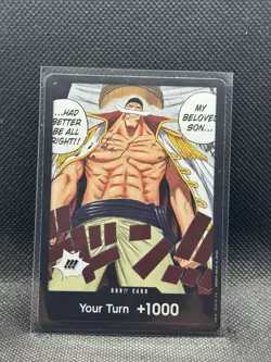 One Piece TCG Two Legends Whitebeard Holo Don!! Card - Image 1