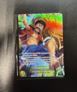 Monkey.D.Luffy OP15-119 SEC - One Piece TCG - English Card Near-Mint Secret Rare - Image 2