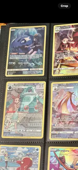 Pokemon Trainer Gallery Lot Wishiwashi SR Zekrom Kingdra Milotic 9 Cards NM - Image 2