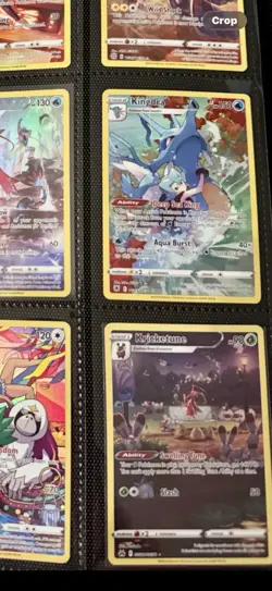 Pokemon Trainer Gallery Lot Wishiwashi SR Zekrom Kingdra Milotic 9 Cards NM - Image 5