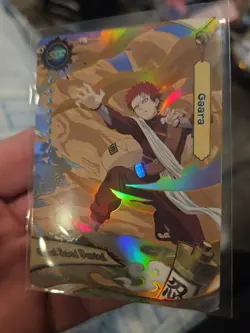 Gaara SR-006 Naruto Kayou Heaven Scroll Trading Card Holo Foil - Image 2