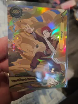Gaara SR-006 Naruto Kayou Heaven Scroll Trading Card Holo Foil - Image 4