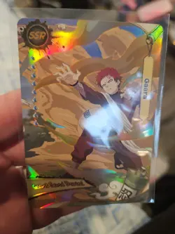 Gaara SR-006 Naruto Kayou Heaven Scroll Trading Card Holo Foil - Image 5