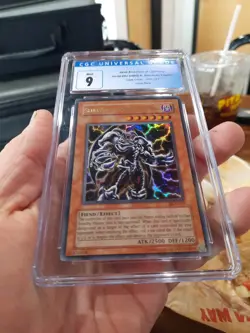 Skull Archfiend Of Lightning Cgc 9 Mint 2003 DCR-073 Dark Crisis Ultra Rare Card - Image 3