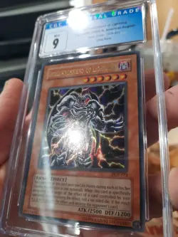 Skull Archfiend Of Lightning Cgc 9 Mint 2003 DCR-073 Dark Crisis Ultra Rare Card - Image 4