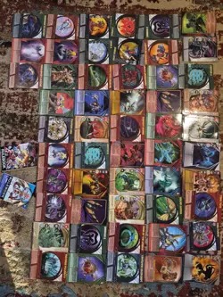53 BAKUGAN Battle Brawlers Mag Cards And Paper Cards - Image 1