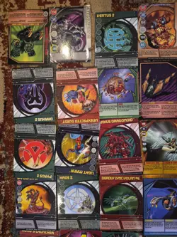 53 BAKUGAN Battle Brawlers Mag Cards And Paper Cards - Image 3