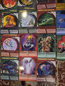 53 BAKUGAN Battle Brawlers Mag Cards And Paper Cards - Image 4