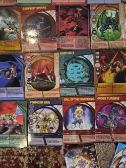 53 BAKUGAN Battle Brawlers Mag Cards And Paper Cards - Image 5