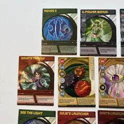2008 2009 Bakugan Card Lot 19 Cards Battle Brawlers Gate Ability Foil - Image 3