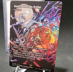 MTG Final Fantasy 2-Card Foil Full Art Lot: Bartz Klauser, Battle Big Bridge - Image 2