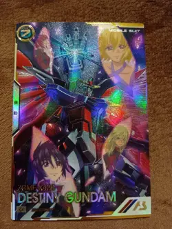 Destiny Gundam Arsenal Base Secret Trading Card Used Condition No - Image 1