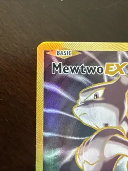Pokemon Mewtwo-EX Full Art Holo Evolutions 103/108 ENG 180HP TCG Card - EX Cond - Image 2