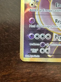 Pokemon Mewtwo-EX Full Art Holo Evolutions 103/108 ENG 180HP TCG Card - EX Cond - Image 5