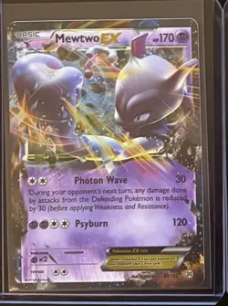 Mewtwo EX 61 BREAKthrough Pokemon English Card NM - Image 1
