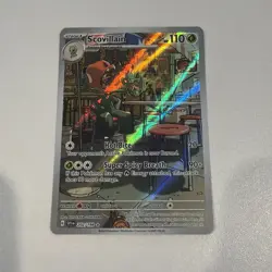 Scovillain 202/198 SV01 Illustration Rare Holo ENG 2023 Pokemon Card NM - Image 1
