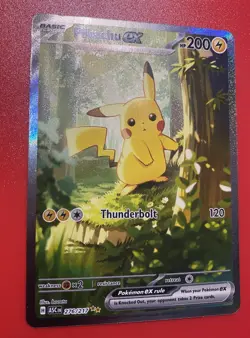 Pikachu ex - Ascended Heroes Special Illustration Rare Card 276/217 SIR - Image 5