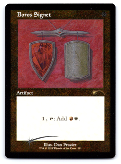 Boros Signet (Foil Etched) - Secret Lair MTG - Image 1