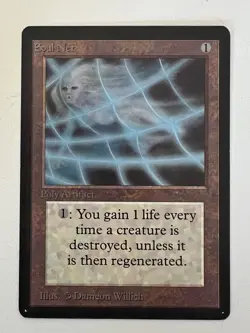 Magic the Gathering MTG Beta Soul Net NM (Beta Bob) - Image 1