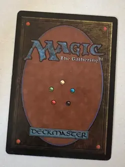 Magic the Gathering MTG Beta Water Elemental NM- (Beta Bob) - Image 2