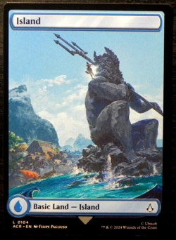 MTG Assassin's Creed 0104 Basic Land Island LAND - Image 1