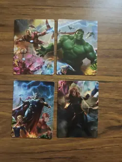 Mtg Marvel Super Heroes Scene Box Art Series Complete Set - Image 2