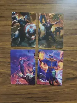 Mtg Marvel Super Heroes Scene Box Art Series Complete Set - Image 4