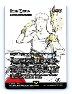 2025 MTG Final Fantasy Bartz Klauser (Showcase) Foil #0019 NM - Image 1