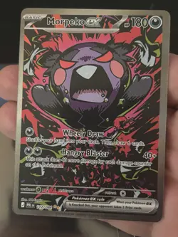 Morpeko ex Holo Special Illustration Rare ME05: Pitch Black 117/084 NM - Image 1