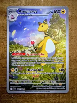 Ampharos 090/086 Illustration Rare Pokemon TCG: Chaos Rising - English Mint NM 3 - Image 1