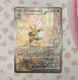 The Pokemon Company Alakazam ex 201/165 SV 151 Ultra Rare Holo ENG 310 HP - Image 1