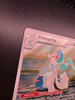 Pokemon TCG ⚫PITCH BLACK⚫Primarina 088/084 Full Art Holo - Image 3