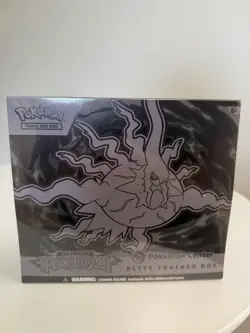 Very Small Hole Pitch Black Pokemon Center ETB Elite Trainer Box Factory Sealed - Image 1