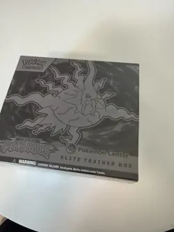 Very Small Hole Pitch Black Pokemon Center ETB Elite Trainer Box Factory Sealed - Image 5