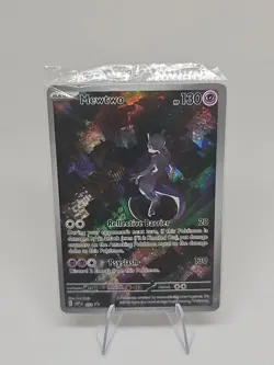 Mewtwo 052 Holo Promo Scarlet & Violet Promo Pokemon NM - Image 1