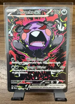 Morpeko ex 117/084 SIR Pitch Black Special Illustration Rare English Near Mint - Image 1