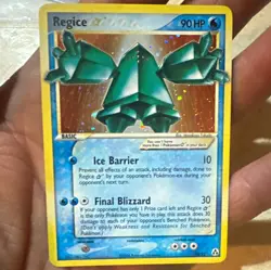 Pokemon Company Regice Star 90/92 Legend Maker Holo Ultra Rare English 2006 - Image 1