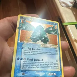 Pokemon Company Regice Star 90/92 Legend Maker Holo Ultra Rare English 2006 - Image 3